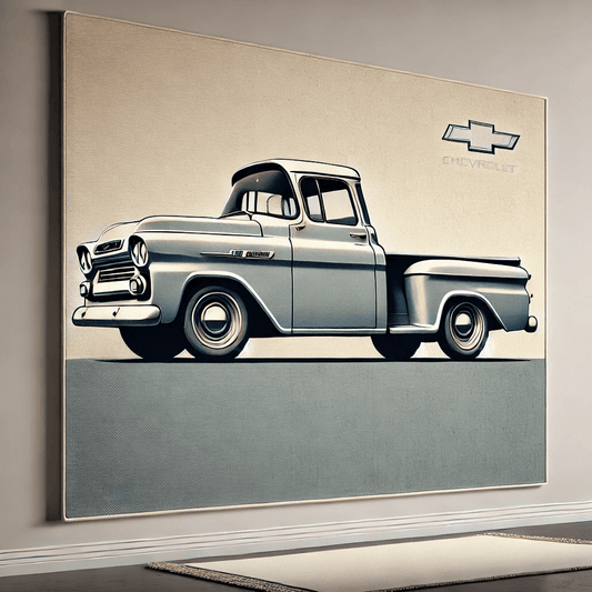 Truck Wall Art Rug